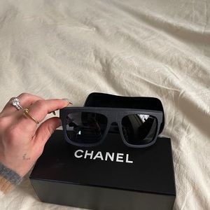 Chanel flat top sunglasses